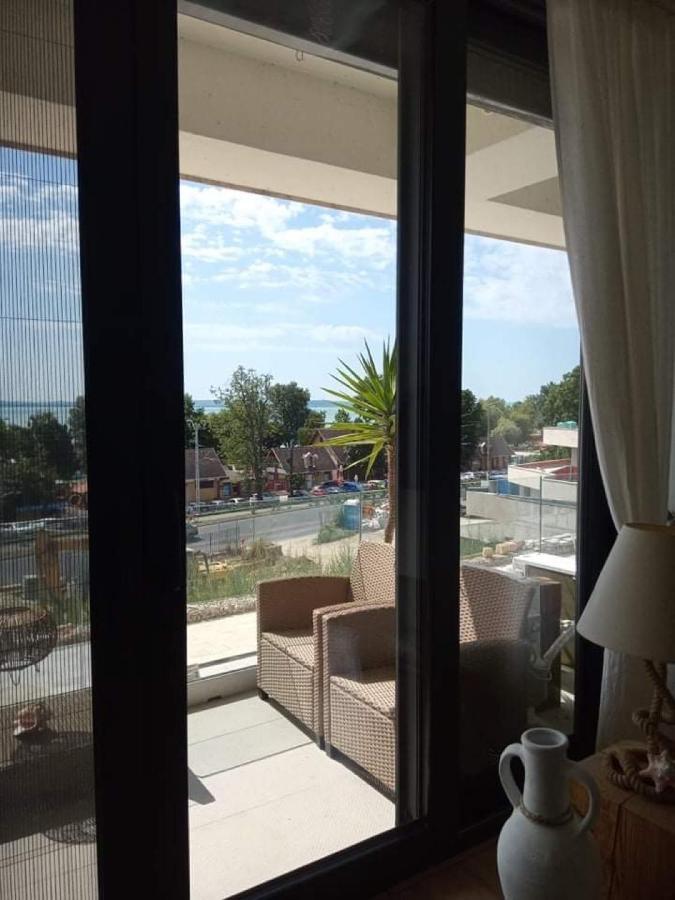 Lakeview Apartman Alsóörs Esterno foto